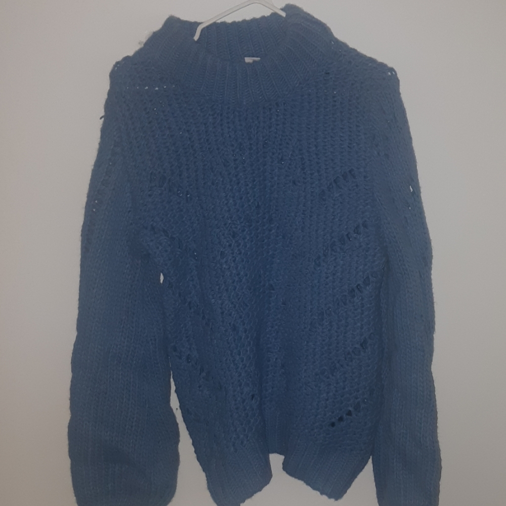 Blue sweater
